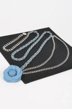Flower Metal Double Layered Plus Size Chain Belt | Mixtshop LLC