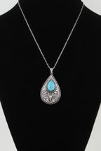 Antique Bull Teardrop Necklace | Mixtshop LLC