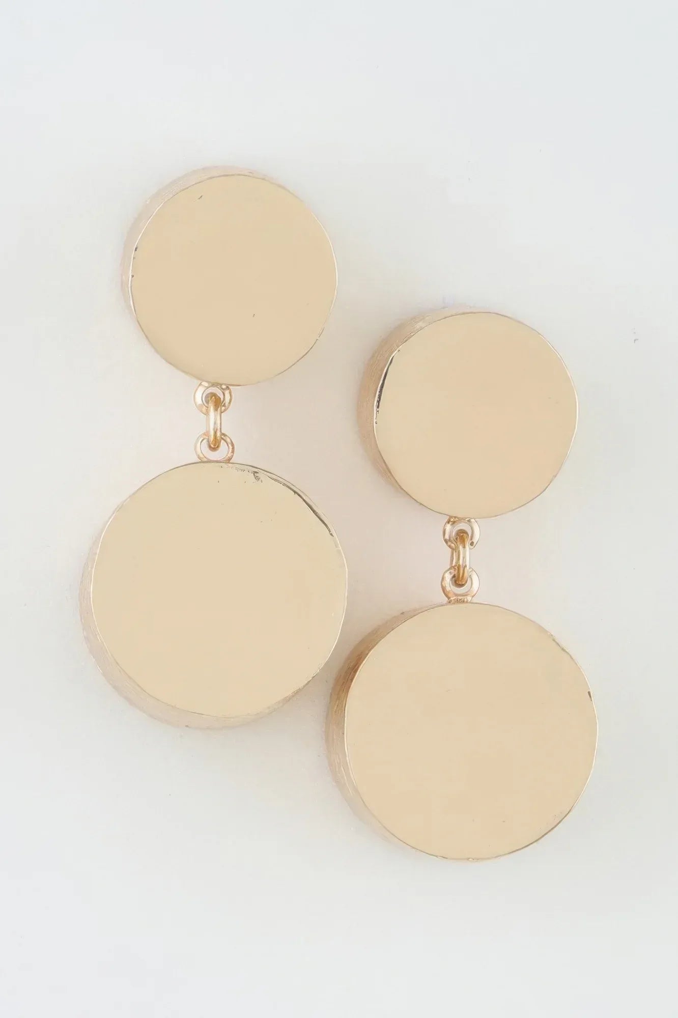 Hammered Disc Stud Earrings | Mixtshop LLC Main image