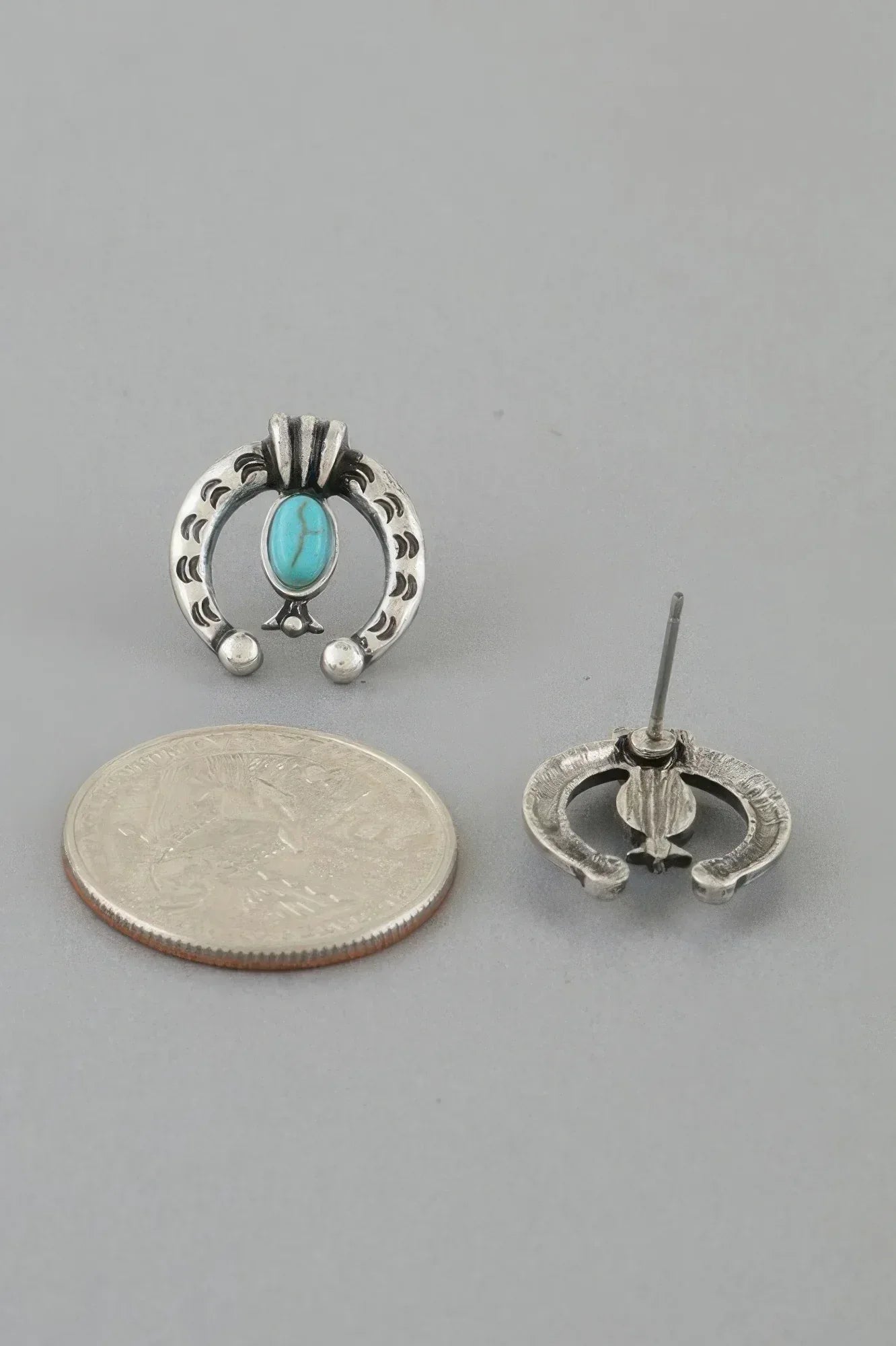 Antique Horseshoe Stud Earrings | Mixtshop LLC