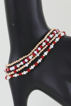 Alternating Stone Beaded Bracelet | Mixtshop LLC