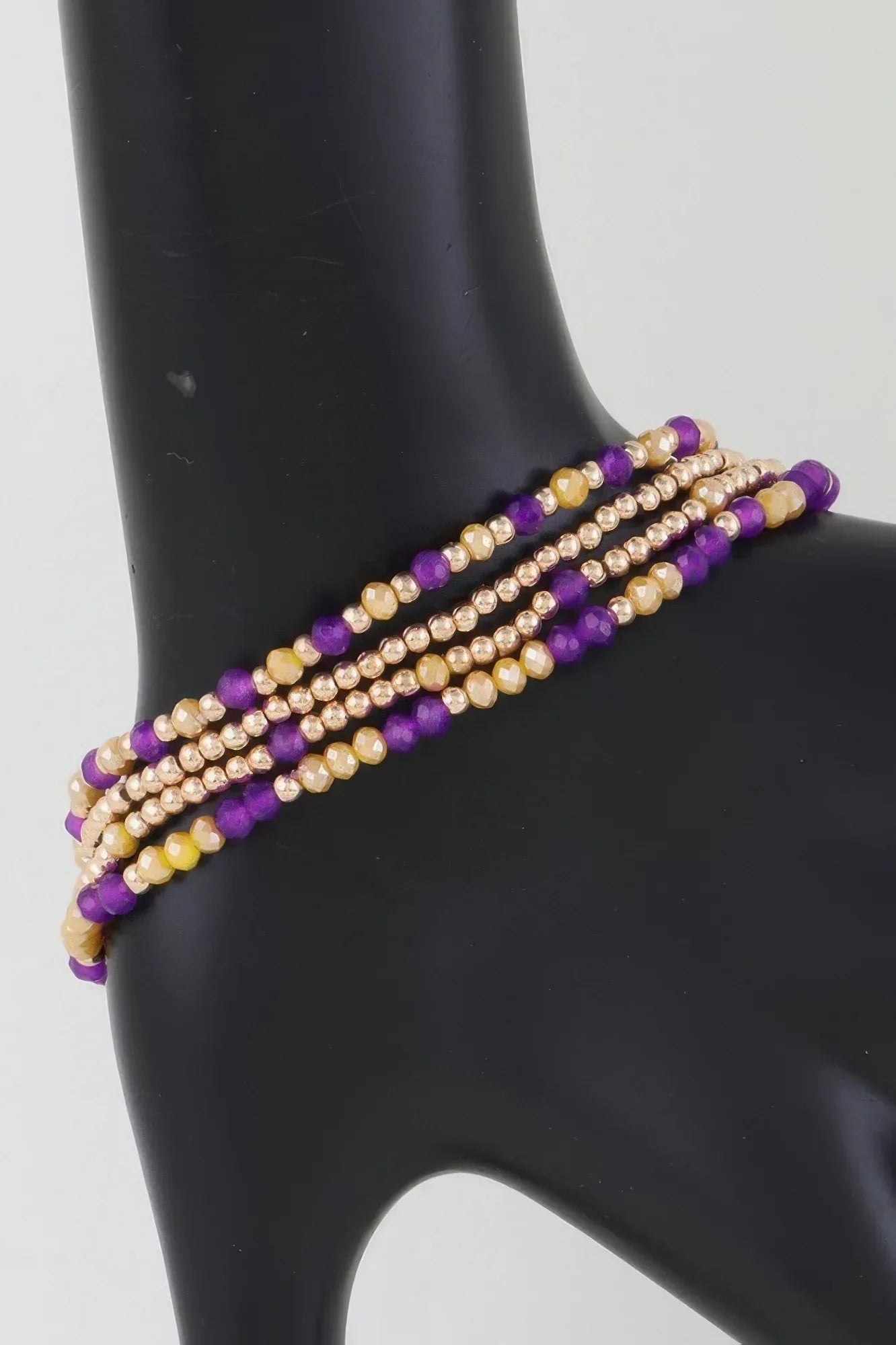 Alternating Stone Beaded Bracelet | Mixtshop LLC