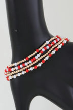 Alternating Stone Beaded Bracelet | Mixtshop LLC