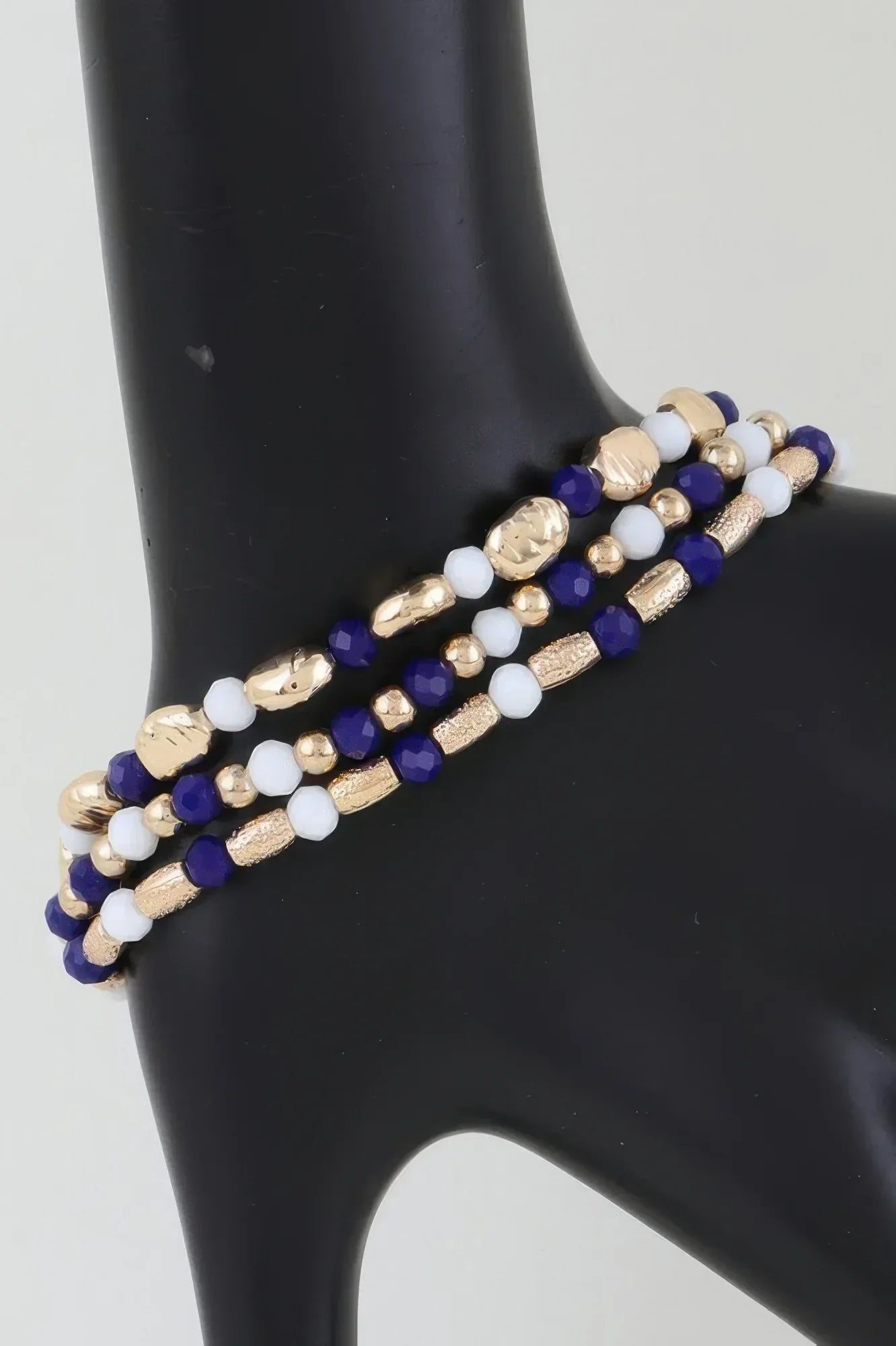 Multi Tone Stone Beaded Bracelet | Mixtshop LLC