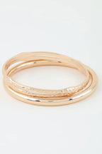 Multi Hammered Cuff Bracelet | Mixtshop LLC