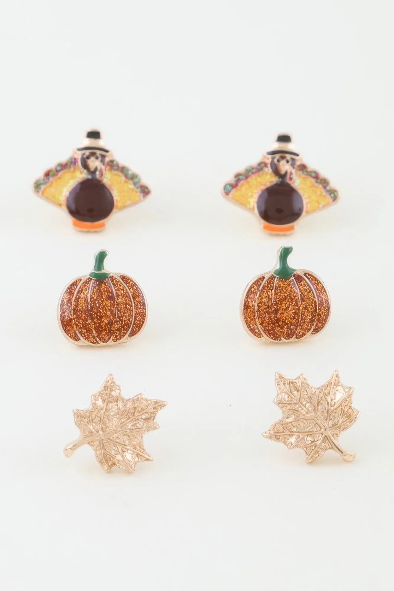 Multi Fall Season Stud Earrings Set | Mixtshop LLC