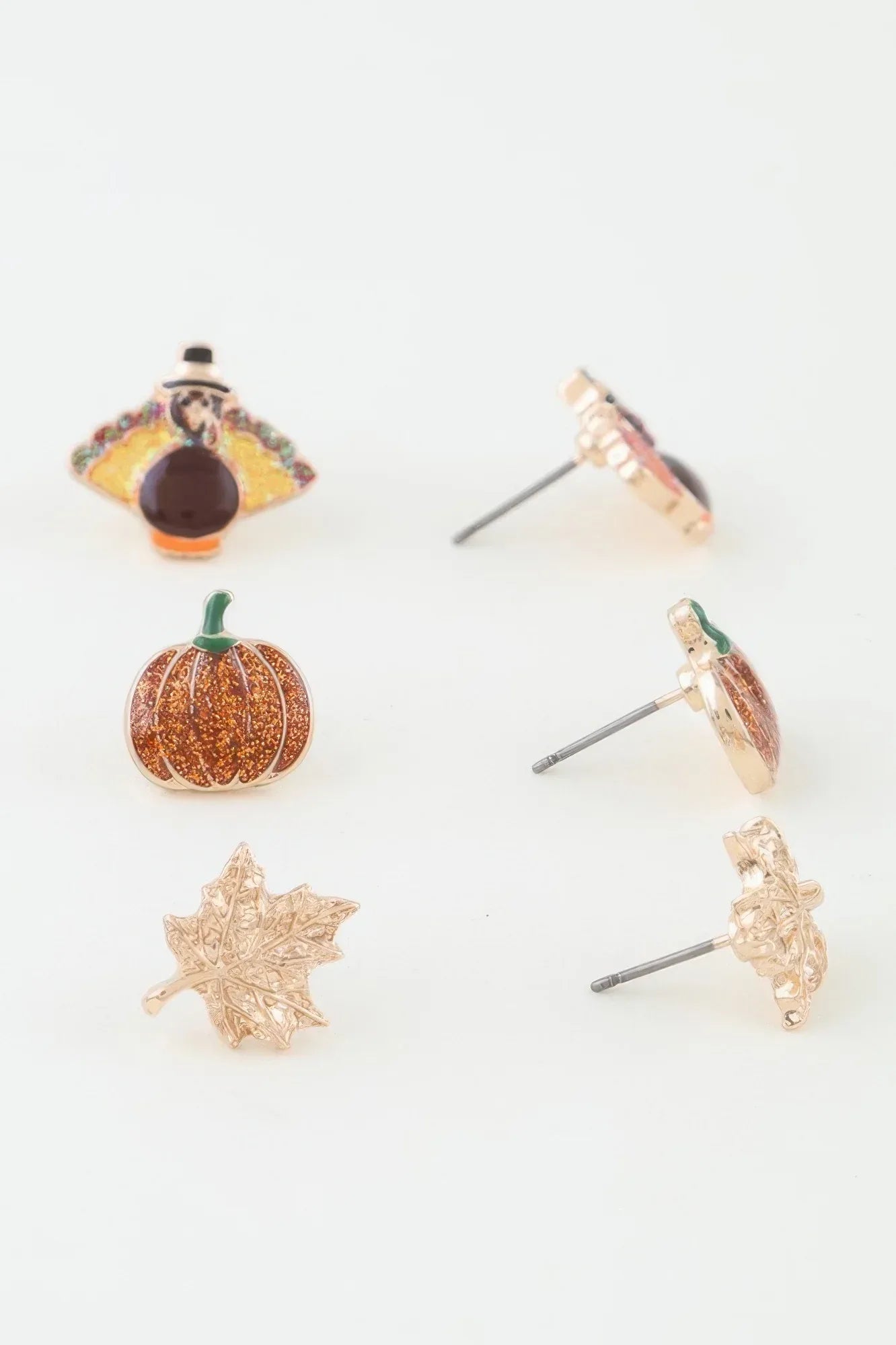 Multi Fall Season Stud Earrings Set | Mixtshop LLC