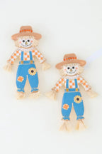 Fall Scarecrow Stud Earrings | Mixtshop LLC