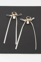 Ribbon Wrap Teardrop Earrings | Mixtshop LLC