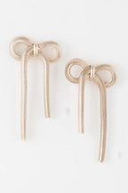 Snake Chain Ribbon Earrings | Mixtshop LLC