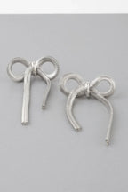 Snake Chain Ribbon Earrings | Mixtshop LLC