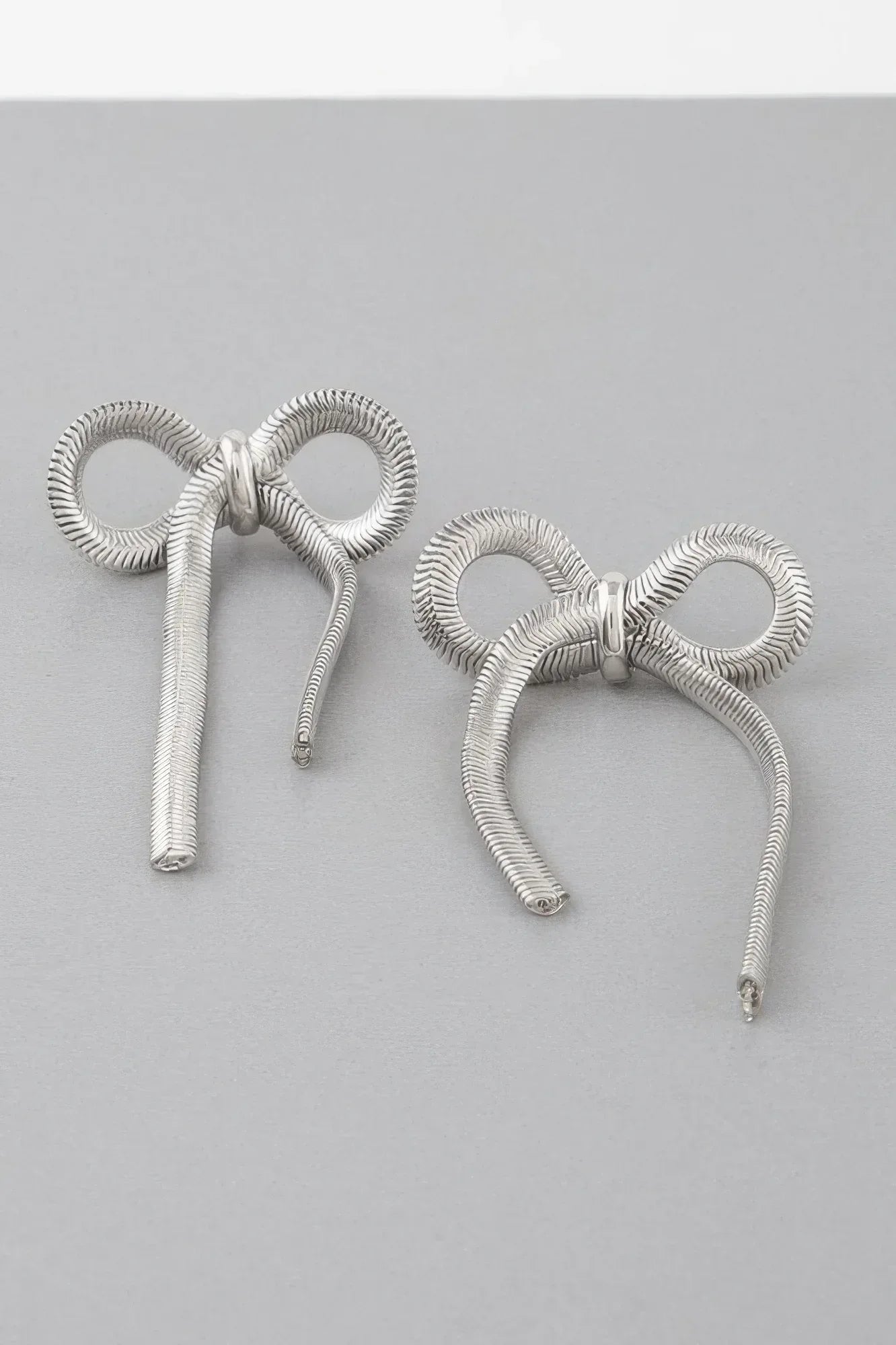 Snake Chain Ribbon Earrings | Mixtshop LLC