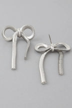 Snake Chain Ribbon Earrings | Mixtshop LLC