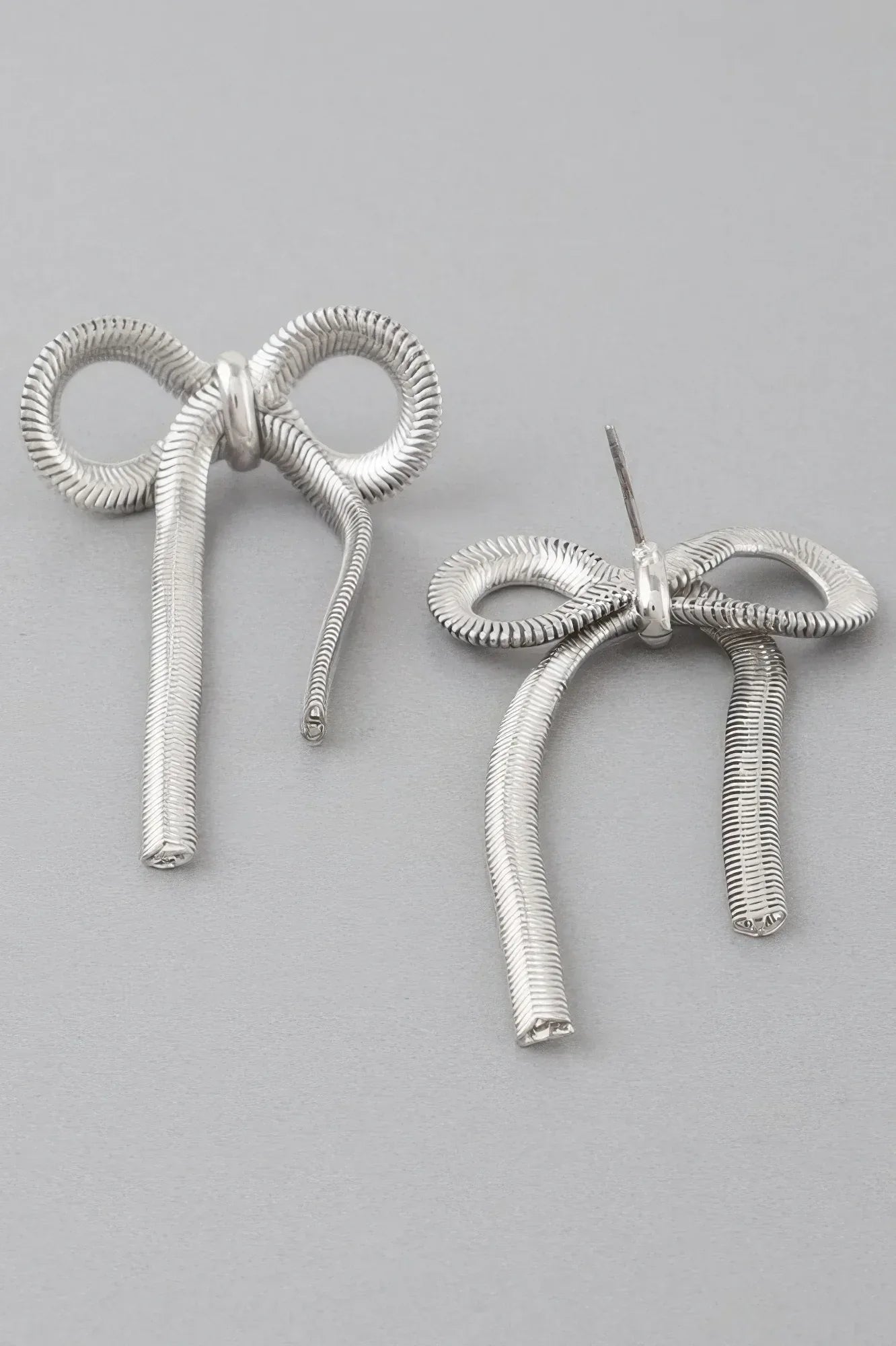 Snake Chain Ribbon Earrings | Mixtshop LLC