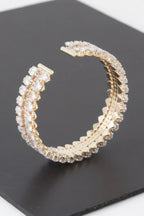 Double Jeweled Cuff Bracelet | Mixtshop LLC