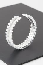 Double Jeweled Cuff Bracelet | Mixtshop LLC