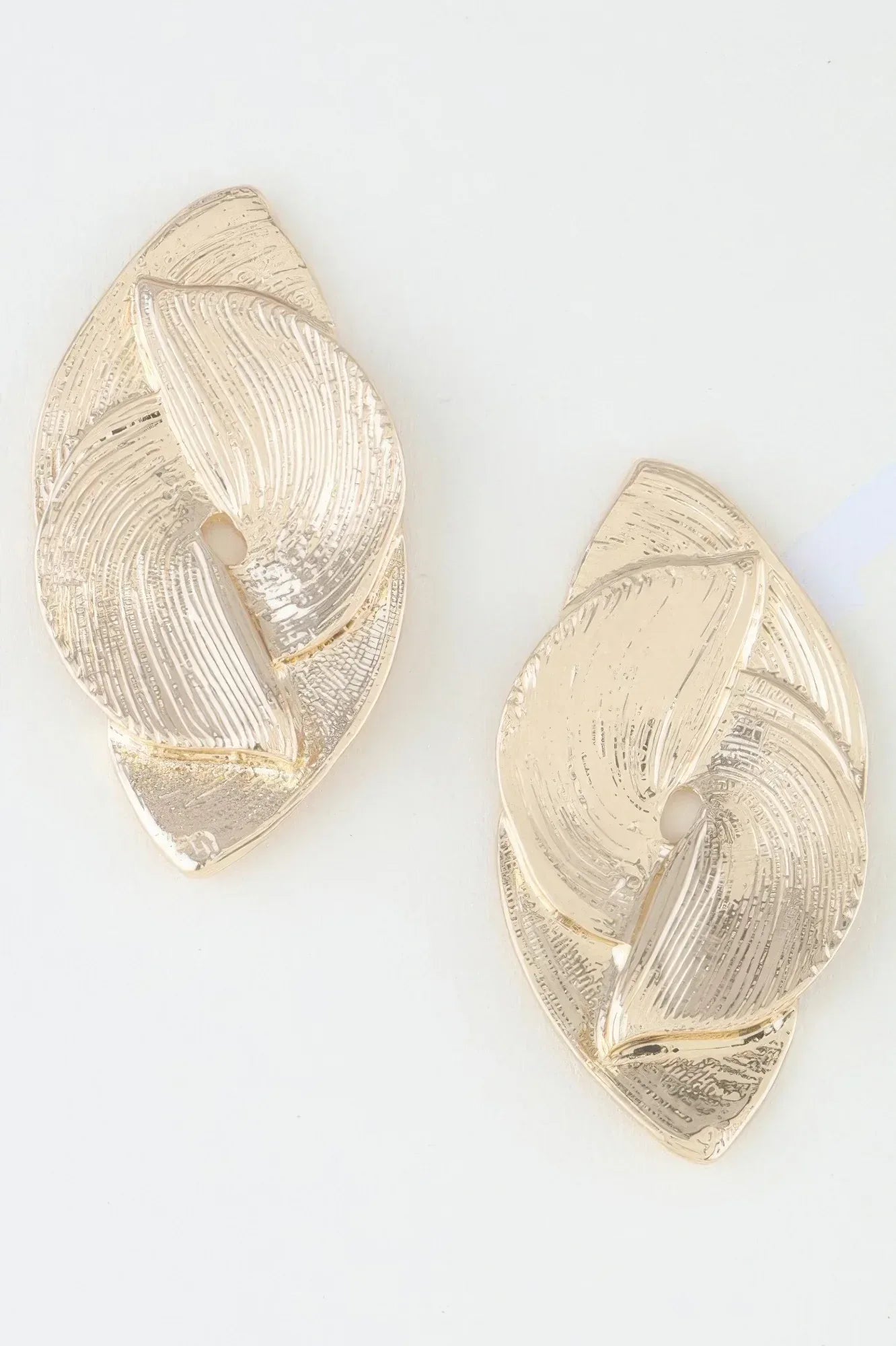 Interweaved Leaf Drop Earrings | Mixtshop LLC