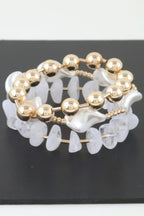 Multi Abstract Beaded Bracelet | Mixtshop LLC