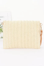 Faux Straw Cherry Clutch | Mixtshop LLC