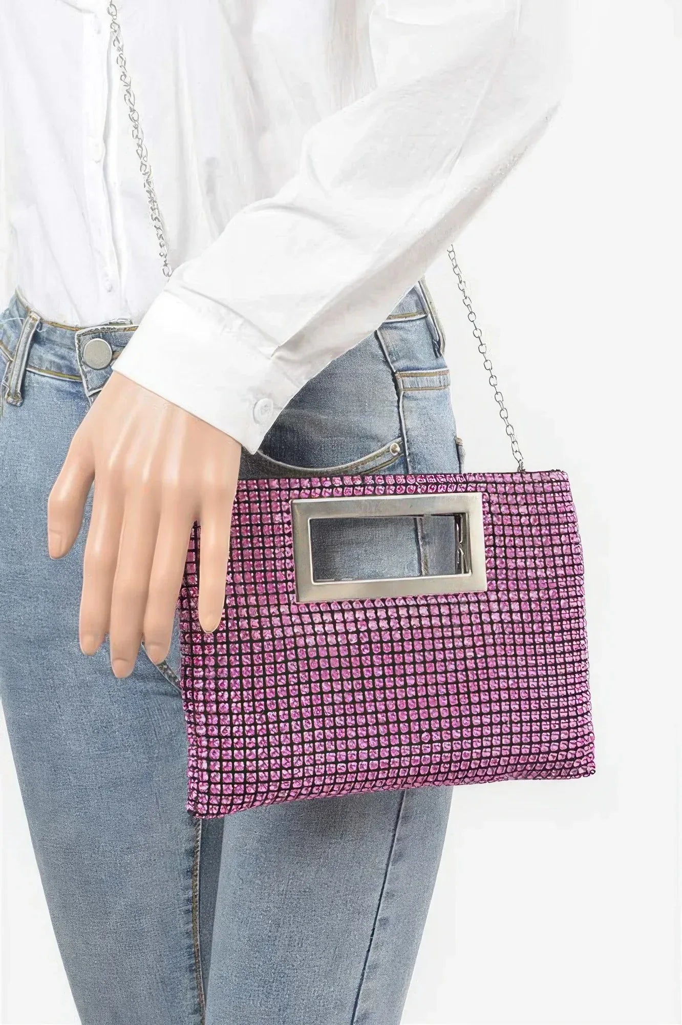 Rhinestone Flat Bag Secondary image
