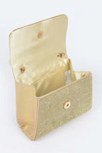 Mirror Metallic Top Handle Bag | Mixtshop LLC