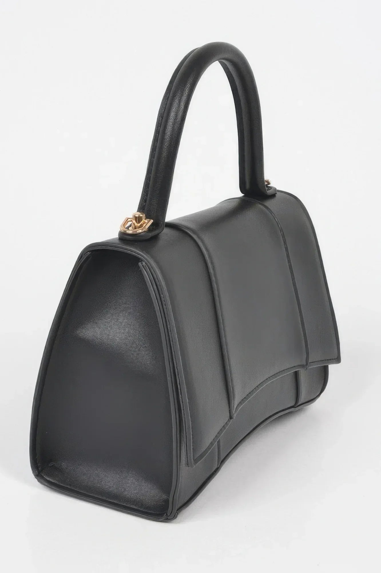 Faux Leather Top Handle Bag Secondary image