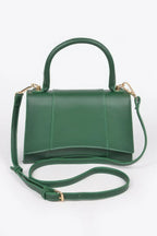 Faux Leather Top Handle Bag | Mixtshop LLC