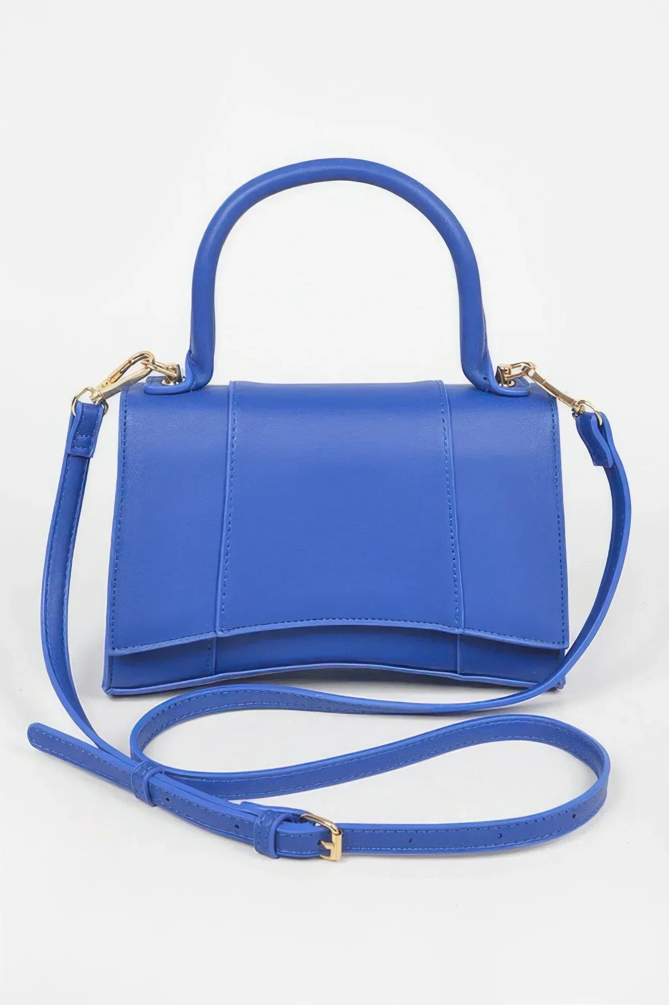 Faux Leather Top Handle Bag | Mixtshop LLC