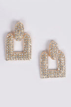 Open Cut Rhinestone Earring | Mixtshop LLC