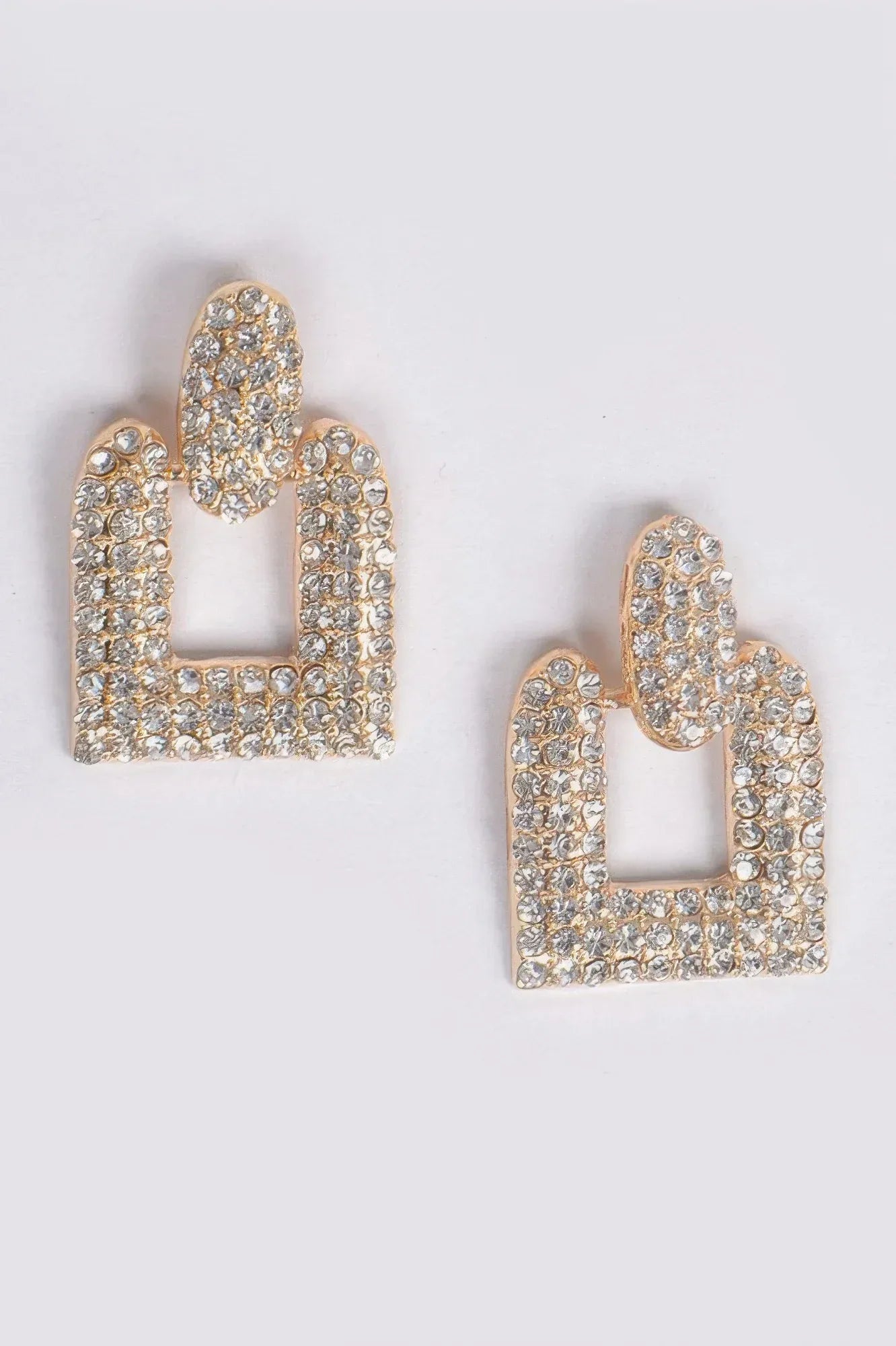 Open Cut Rhinestone Earring | Mixtshop LLC