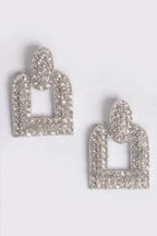 Open Cut Rhinestone Earring | Mixtshop LLC