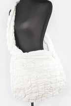 Quilted Nylon Oversize Crossbody Bag | Mixtshop LLC