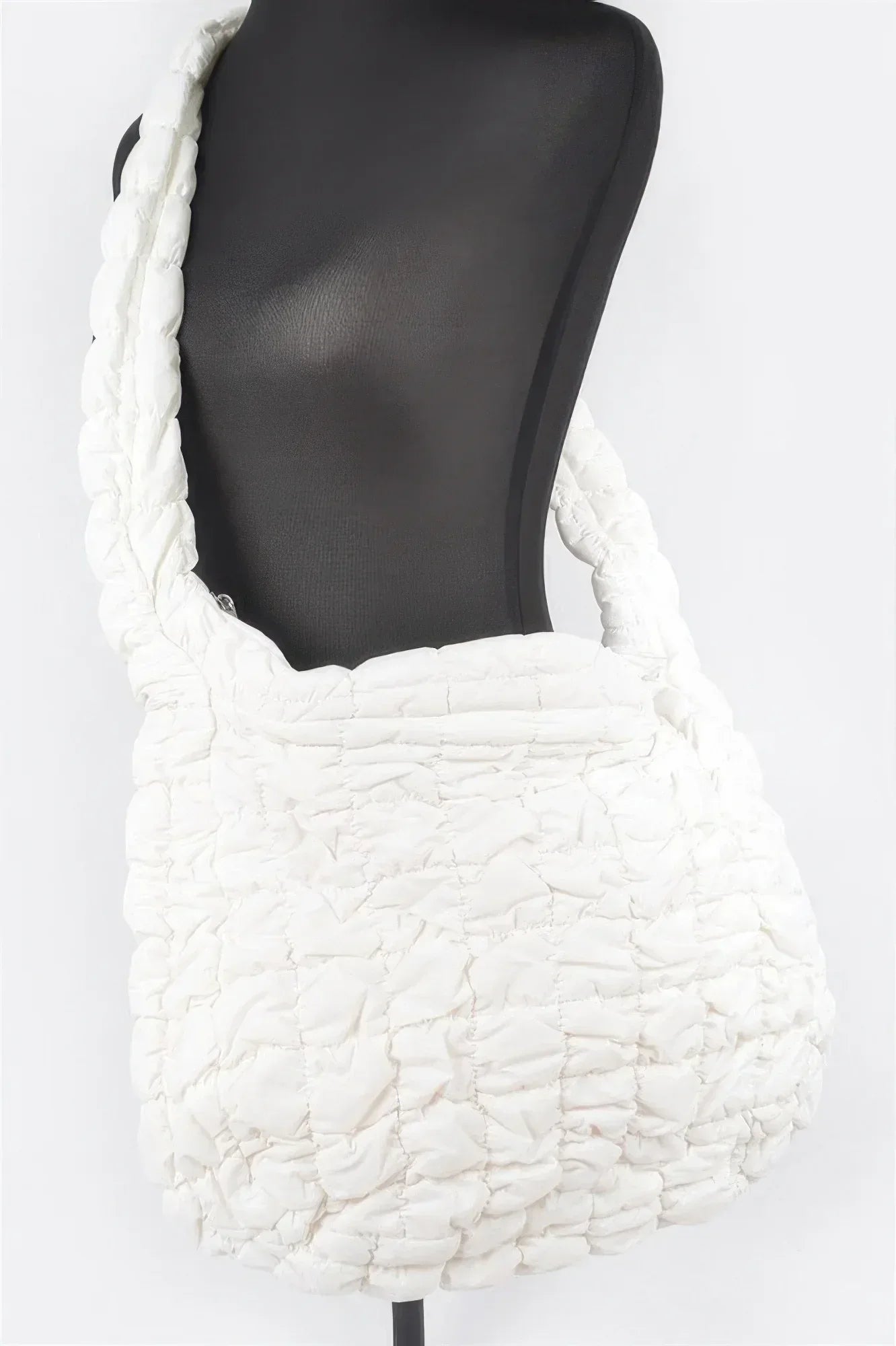 Quilted Nylon Oversize Crossbody Bag | Mixtshop LLC