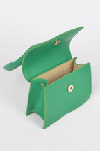 Faux Leather Top Handle Bag | Mixtshop LLC