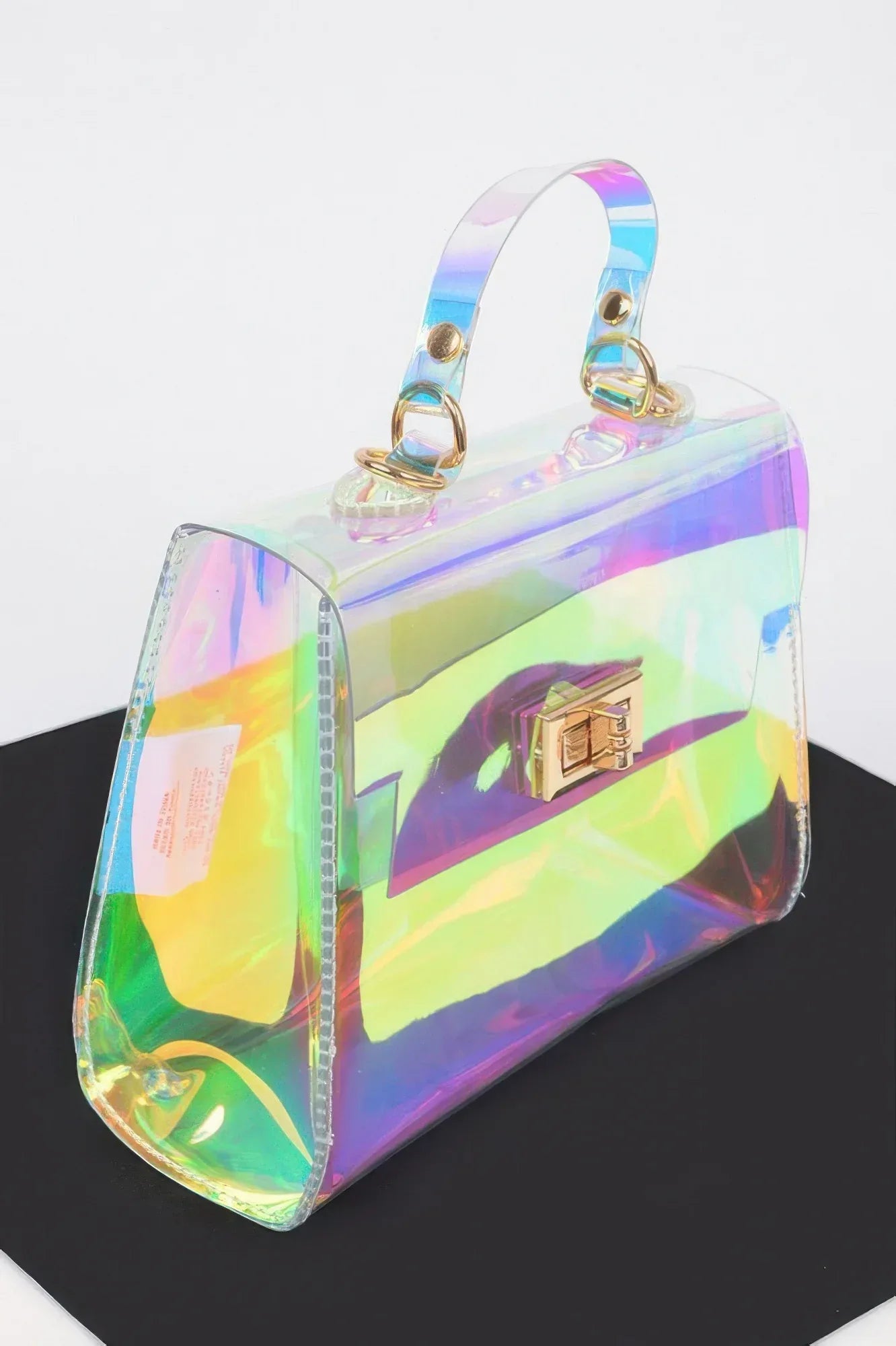 Hologram Transparent Crossbody Bag Secondary image