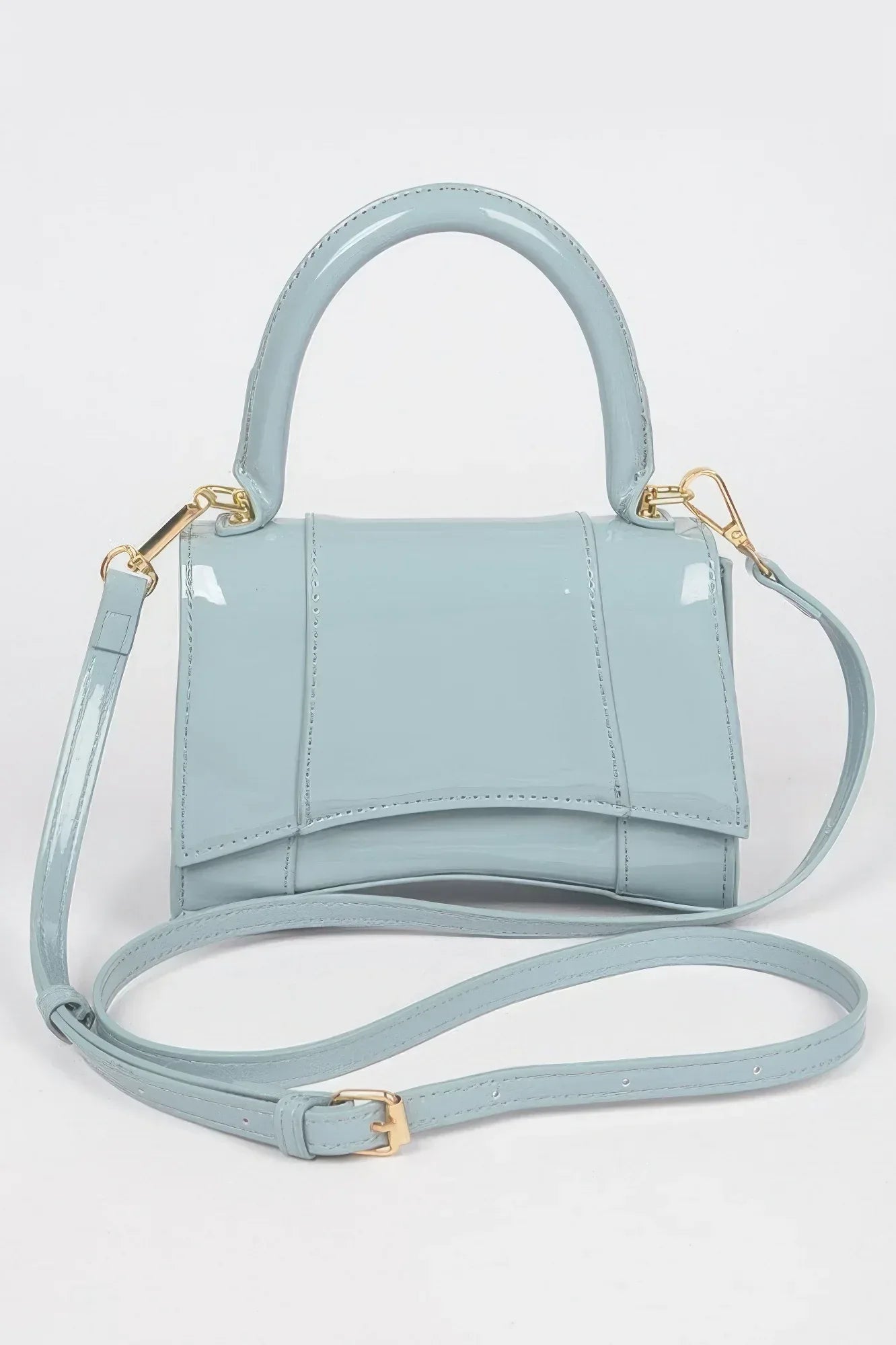 Enamel Top Handle Bag | Mixtshop LLC