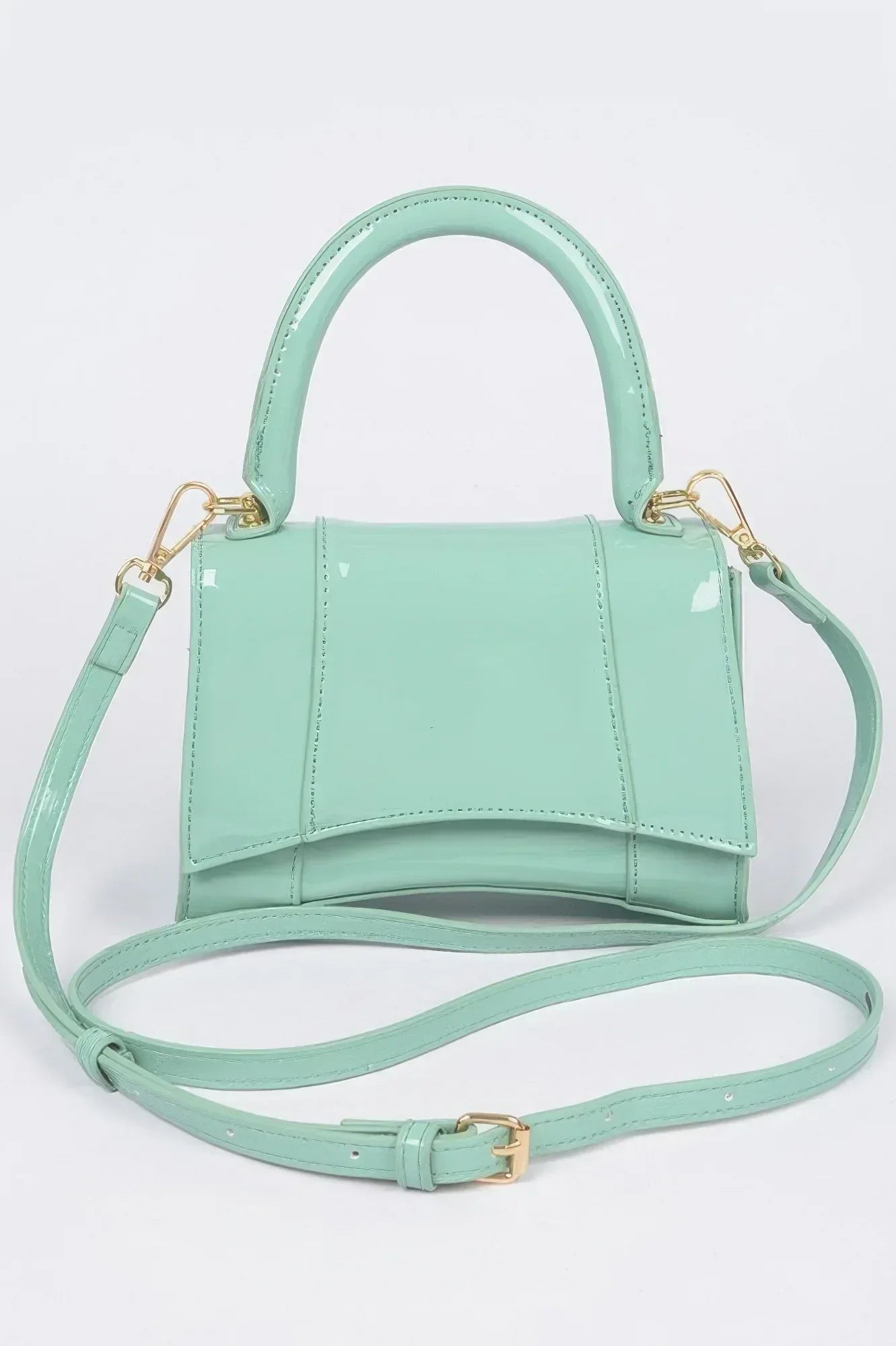 Enamel Top Handle Bag | Mixtshop LLC