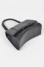 Faux Leather Top Handle Bag | Mixtshop LLC