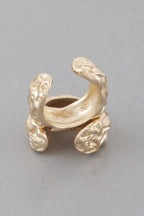 Abstract Ripple Hoop Earrings | Mixtshop LLC