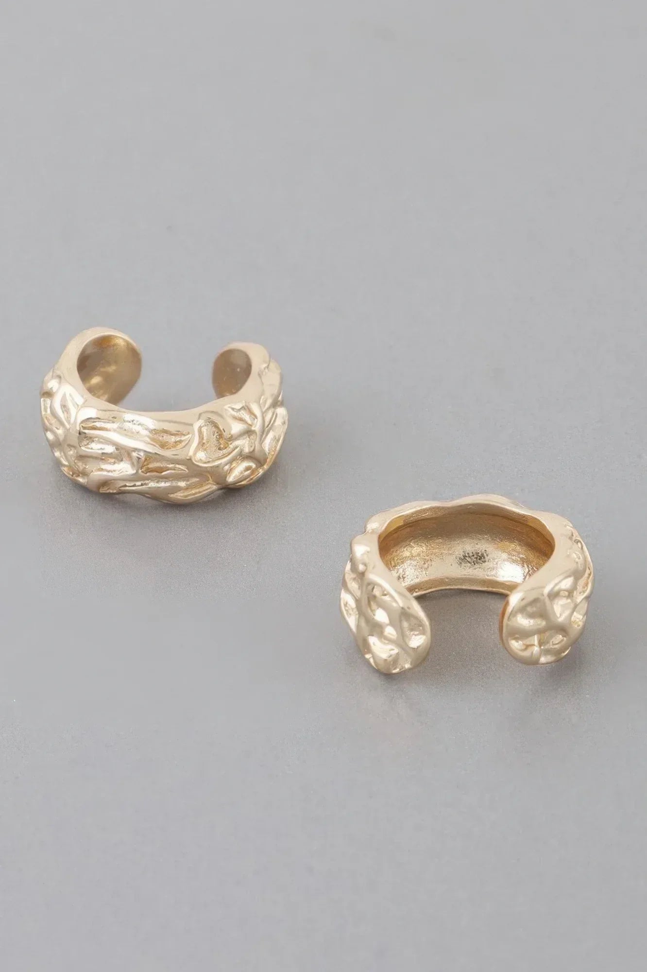 Abstract Ripple Hoop Earrings | Mixtshop LLC