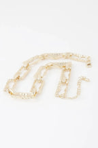 Hammered Link Chain Necklace | Mixtshop LLC