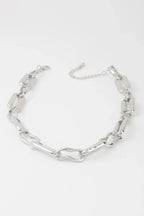 Shiny Hammered Chain Necklace | Mixtshop LLC