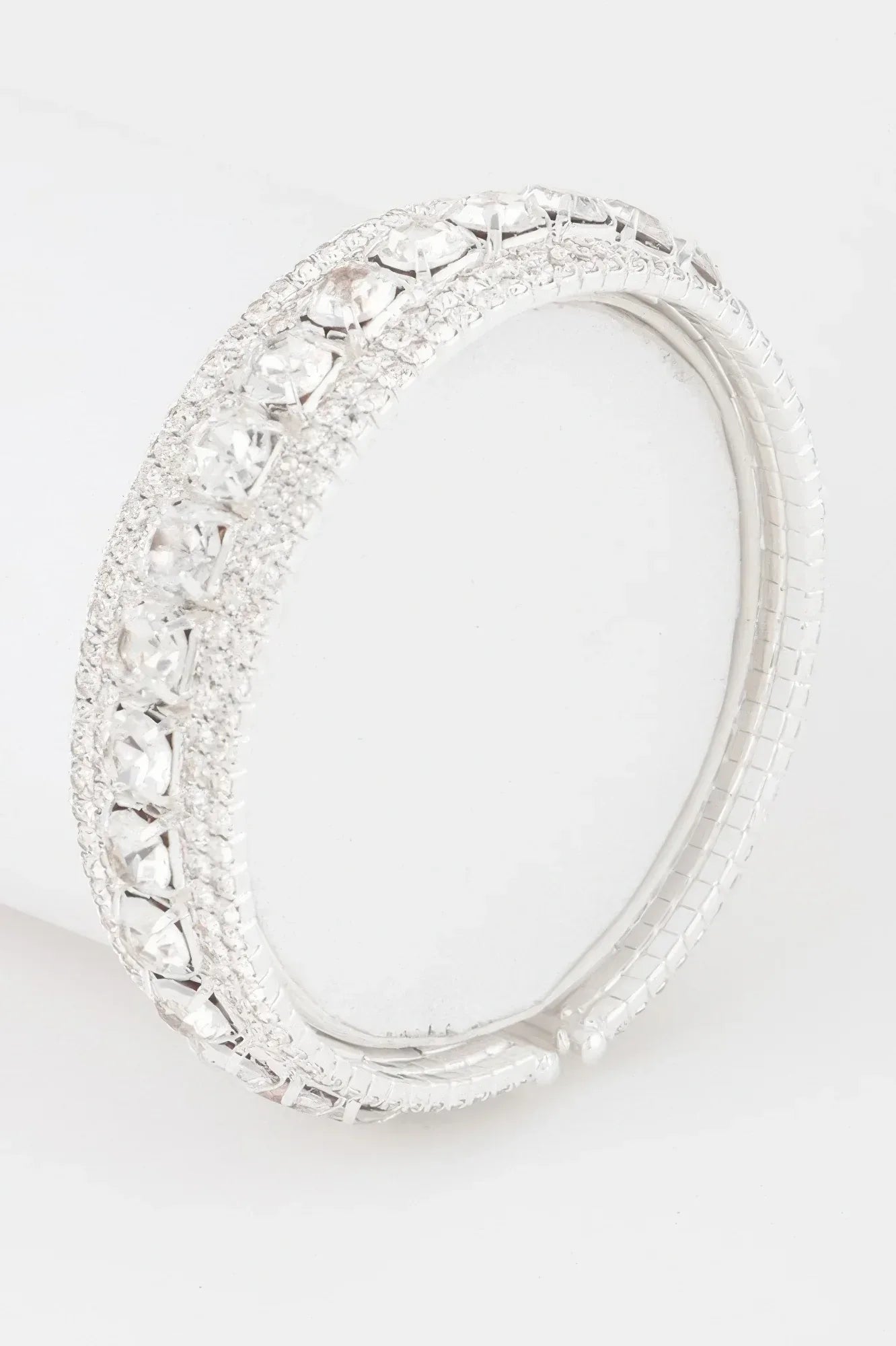 Luxury Rhinestone Cuff Bracelet | Mixtshop LLC Main image