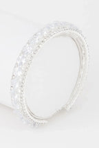 Classic Cubic Rhinestone Cuff Bracelet | Mixtshop LLC