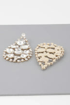 Rhinestone Tear Drop Earrings | Mixtshop LLC