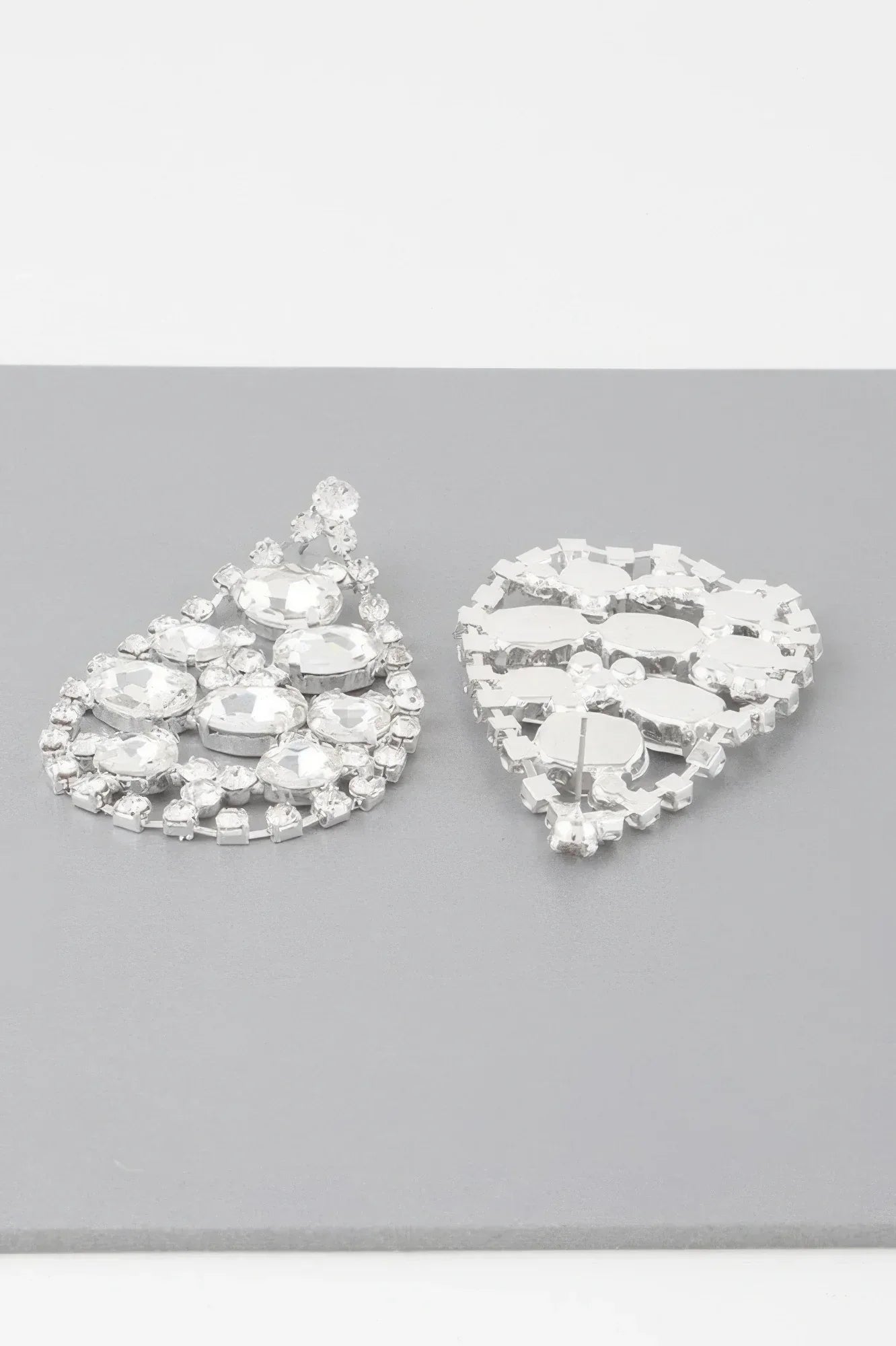 Rhinestone Tear Drop Earrings | Mixtshop LLC