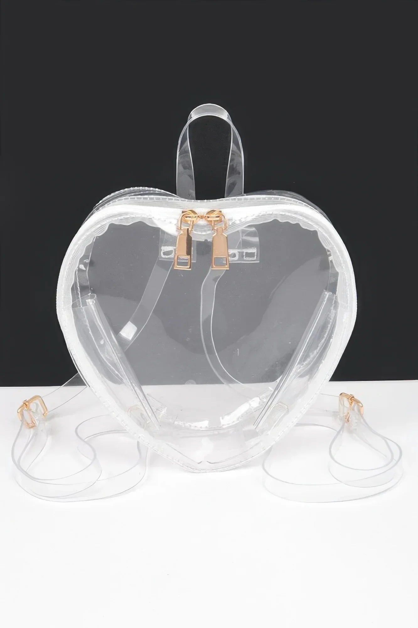 Heart Shape Clear Backpack | Mixtshop LLC Main image