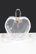 Heart Shape Clear Backpack | Mixtshop LLC
