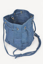 Braided Denim Bucket Bag | Mixtshop LLC