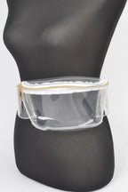 Clear Zip Front Fanny Pack | Mixtshop LLC